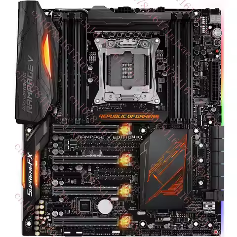 FOR ASUS ROG Rampage V Edition 10 x99 Motherboard Support 6950X R5E DDR4 128GB.