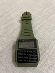 Casio 膠帶手錶 計數機