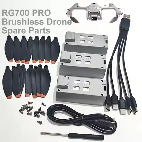 RG700 PRO Brushless Foldable Drone RC Quadcopter Spare Part Battery/Charging Wire/Blade/Motor Arm/Re