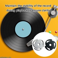 zebeaacc 45RPM Record Adapter Recorder Spindle Adaptor Insert For Turntables With Easy Installation