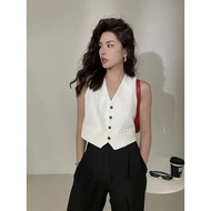 Vest Suit Waistcoat Sleeveless Top Ladies Sleeveless Ladies Sleeveless Top