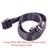 Corsair 8Pin to 8Pin 6+2pin Power Supply Cable GPU Cable 8Pin for HX1050 HX850 HX750 HX650