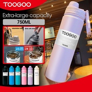 750ml Tumbler Vakuum Penyejuk Mudah Dibawa Botol Sukan Tangan Dijenguk Keluli Tahan Karat Termos Pen