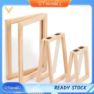 [UTnus9ddL] 3 Pieces Paper Making Wooden Paper Making Mould Papermaking Screen Kit 3 Size Frame for 