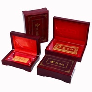 （好物優選） Transparent Box Gold Bar Gift Box Classic Collection Silver Bar Box Baked Paint 50g 100g Jewe