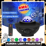 Galaxy Light Projector Lampu Led Bilik Tidur Aesthetic Galaxy Projector Night Light Lamp Projector B