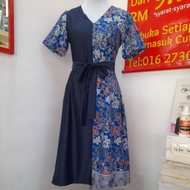 dress batik corak Sarawak /gawai Dress