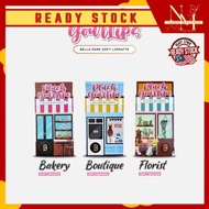 BELLA PARK Soft Lipmatte Bakery/Boutique/ by BP 2in1 combo lipstick + lip gloss 3 color code