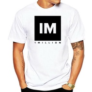 1 MILLION Dance Studio Logo (Black Version) Men's T Shirt White Newest 2024 Men T-Shirt Fashion Top 