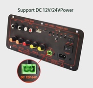 DC 110V 220V Digital Bluetooth Amplifier Board D300 Subwoofer Dual Microphone Karaoke Amp Speaker Ho