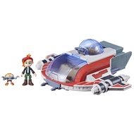 Star Wars: Young Jedi Adventures The Crimson Firehawk, 17-Inch Ship with 2 Action Figures, Toys, Pre