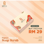 Qivea Papaya Whitening Soap Scrub original