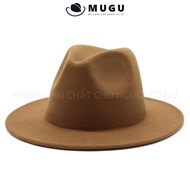 Premium Men's Fedora Hat FN07 - Men's Fedora Hat with Outstanding Quality, Top Style | MUGU MUGU