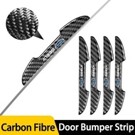 4PCS Car Stickers For Geely Atlas Coolray Emgrand EC7 EC8 X7 EX7 CK2 CK3 GL GS Carbon Fiber Car Door
