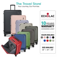 ECHOLAC Celestra FA Polycarbonate PC 20/24/30" Top-Opening Trolley Luggage EC02-PC183FA Beg Travel