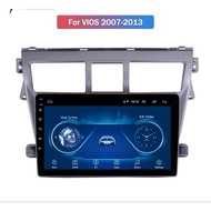 จอ Android​10. 9​ นิ้ว พร้อมหน้ากากตรงรุ่น สำหรับToyota vios  2007 - 2012(2+32gb)