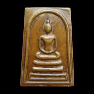 พระสมเด็จ เนื้อทองระฆัง หลังยันต์สิบ หลวงพ่อพรหม วัดช่องแค 泰国佛牌 Thai Amulets