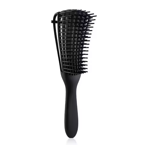 1 PC 8-Row Detangler Hair Brush Multifunctional Detangling Hair Brush Scalp Massage Hair Comb For Al