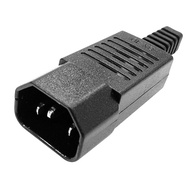 3-Pin AC Plug Male Cable Type 10A 250V