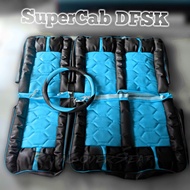 Sarung jok mobil pickup DFSK supercab model sofa tawon gratis lapis stir
