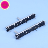 Strongaroetrtomj 1pcs 75mm Straight Slide Potentiometer 8Pins A103 Double Fader A10K Soundcraft EFX8