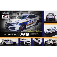 [Limited 299pcs] YM Model Honda Civic FK8 Polis Malaysia Limited 299pcs
