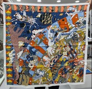 🎀Brand New HERMES Silk Scarf 70*70cm 愛馬仕 史詩細節 絲巾 70*70cm 有盒 全新