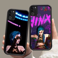 DF-64 JINX Arcane Luxury Soft Casing for VIVO Y19S V40 Y300 Y200 Lite Pro