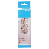 Shimano CN-HG71 HG Chain, 116L, for 6-, 7-, and 8-Speed, Silver, 524-11216 ,Single item