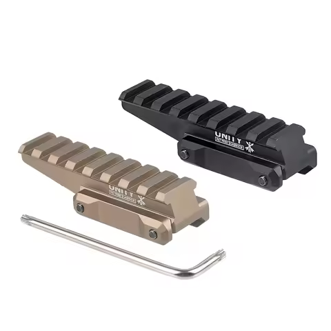 Tactical UNITY 1/3 Optic Fast Riser Increase Mount For 551 552 553 558 Red Dot Holographic Reflex Si