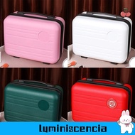 LUMINISCENCIA Luggage, 14 inch Large Capacity Travel Suitcase, Durable Portable Hard Scratch-Resista