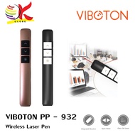 VIBOTON PP932 2.4GHz WIRELESS PRESENTER RED LASER POINTED PRESENTATION HANDHELD FLIP PEN REMOTE CONT