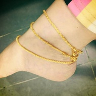 COP 916 EXACTLY KOREAN GOLD FOOT CHAIN (ANKLET) 916 anklet