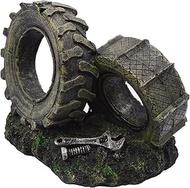 PENCK Fish Tank Decorations Betta Fish Tank Accessories Pleco Shrimp Breeding Cave Aquarium Decor Or