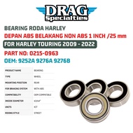 HARLEY FRONT ABS REAR WHEEL BEARING NON ABS 1 INCH / 25 mm FOR HARLEY TOURING 2009 - 2022 0215-0963 