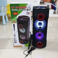 BT SPEAKER ZQS 6201/6202 Bluetooth speaker with mic ktv karaoke microphone speaker SUPER BASS