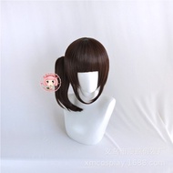 715★COSER KING Anime Bộ trang phục kèm tóc giả hóa trang nhân vật Kimetsu No Yaiba Kamado Nezuko Kan