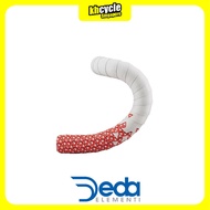 DEDA ELEMENTI Cycling Handlebar Tape Deda Tape Look White Red | DEDATAPE605