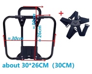 【Free-delivery】 Folding Bike Front Bags Racks Bracket For Brompton Backpack S-Bag Carrier Block Fram