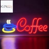 1 PCS Coffee Neon Sign USB Powered Coffee Sign LED Camping Light LED Sign For Wall Decor Restaurant 