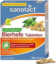 Sanotact - 啤酒酵母片 400粒 (400158)(平行進口) 包裝隨機發貨