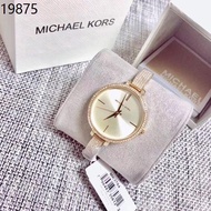 michael kors watch ❥MICHAEL KORS Jaryn Semi bangle stone pawnable MK watch❊