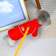 DY Loving Dog Costume Tide Brand Outdoor Jackets Flexible Windproof Warm Velvet
