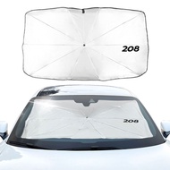 For Peugeot 407 208 108 206 207 307 308 3008 RCZ Rifter Car Windshield Sunshade Front Window Sun Sha