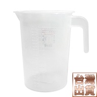 2,000cc Measuring Cup Scale [Fushiya Bakery] Plastic With Handle Large Capacity Transparent Sharp Mo