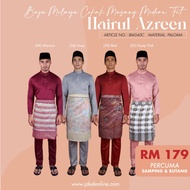 Baju Melayu Cekak Musang Hairul Azreen By Jakel