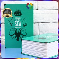 Colorful Novel Book Box Safety Box Hidden Storage Green