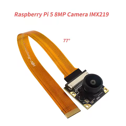 Raspberry Pi 5 8MP Camera IMX219 Sensor Chip CSI Interface 77° Camera Webcam For Raspberry Pi 5