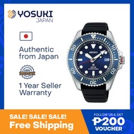 SEIKO SNE593P1 SNE593P PROSPEX SOLAR DIVERS Date Blue Black Rubber  Wrist Watch For Men from YOSUKI JAPAN / SNE593P (  SNE593P  S SNE5 SNE59   )