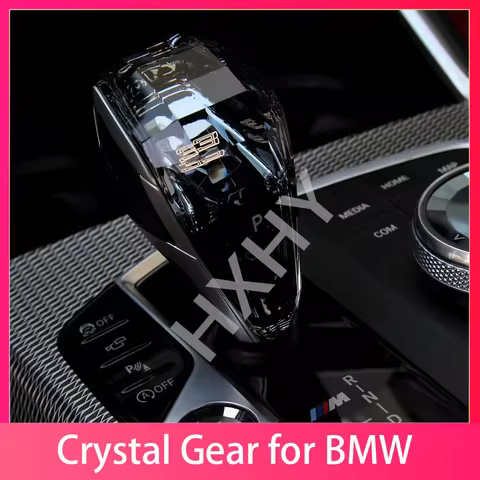 Crystal 3-Piece Shift Knob For BMW X3/X4/X5/X6/6GT/1/2/3/4/5/7 Series F10 F11 F16 F15 F30 F36 F18 G3